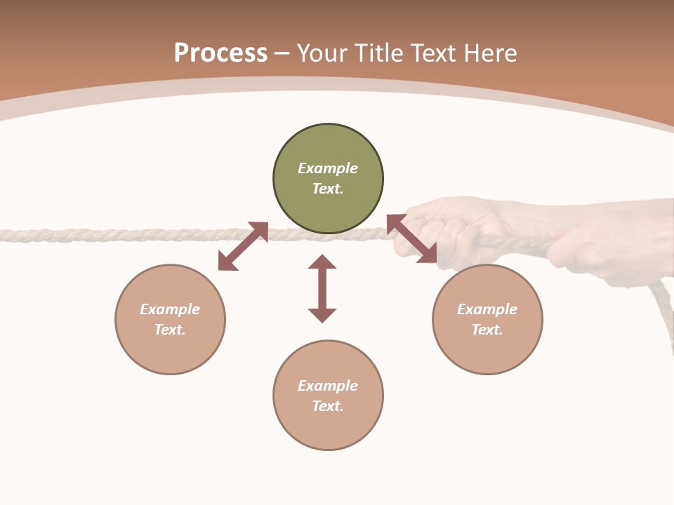 Straight Sport Persistence PowerPoint Template