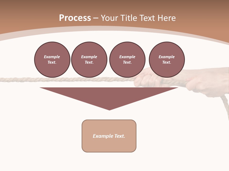 Straight Sport Persistence PowerPoint Template