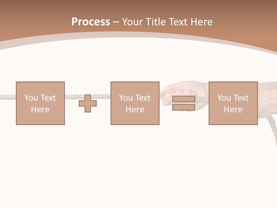 Straight Sport Persistence PowerPoint Template