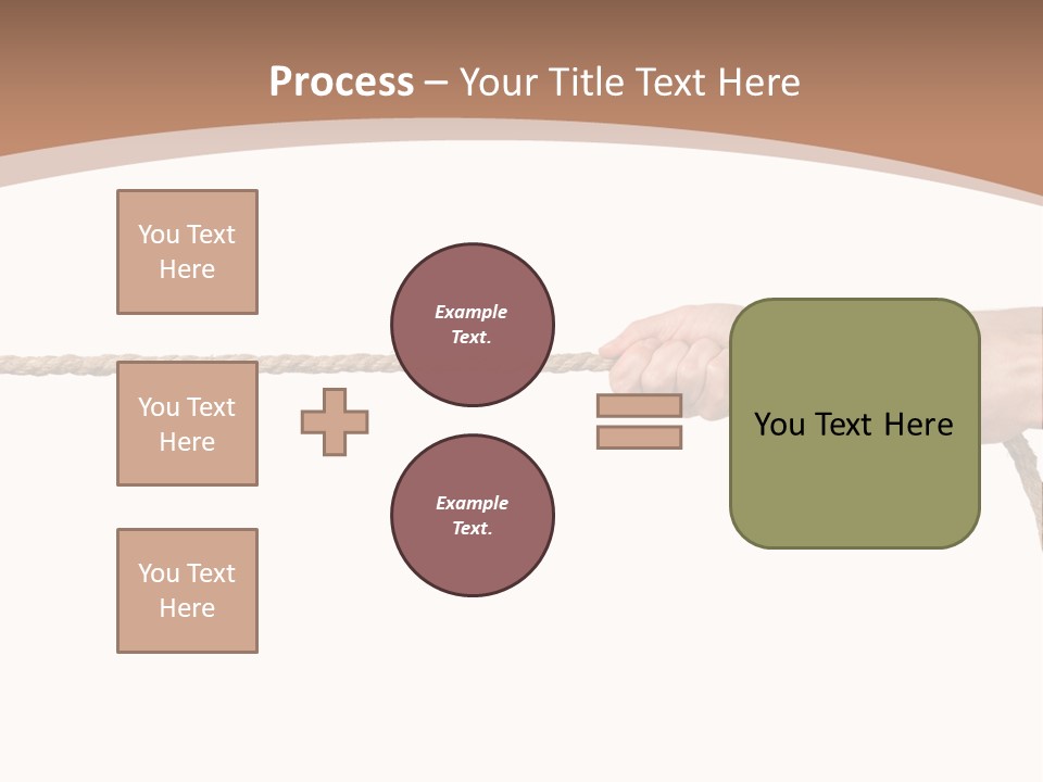 Straight Sport Persistence PowerPoint Template