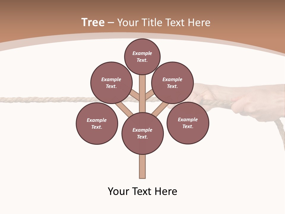 Straight Sport Persistence PowerPoint Template