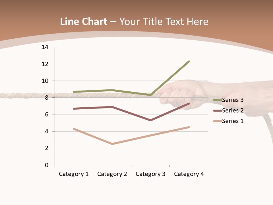 Straight Sport Persistence PowerPoint Template