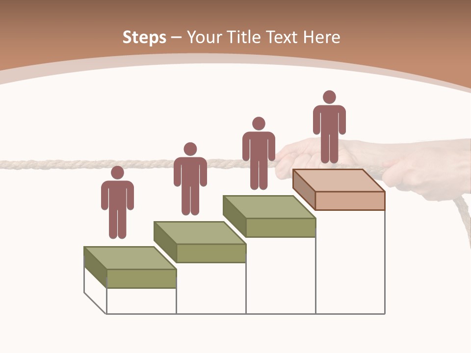 Straight Sport Persistence PowerPoint Template