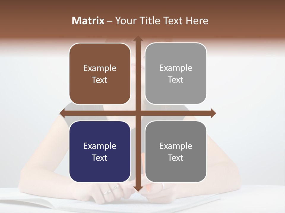 Teen Ponder Consider PowerPoint Template