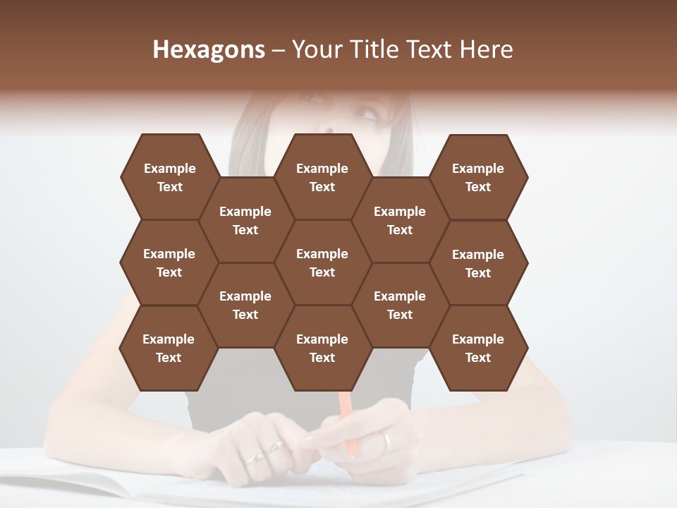 Teen Ponder Consider PowerPoint Template