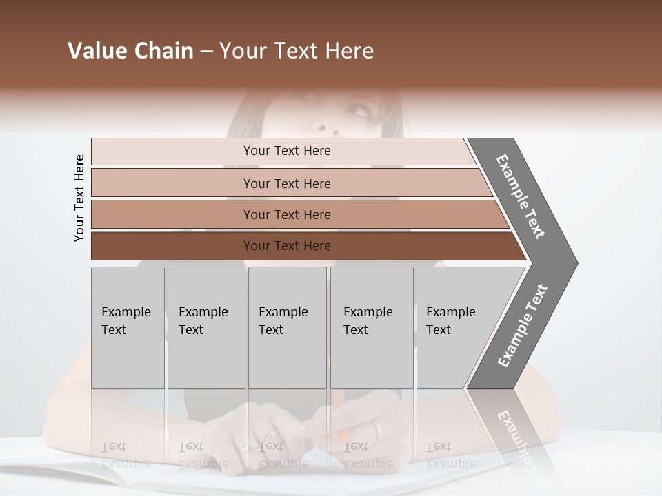 Teen Ponder Consider PowerPoint Template