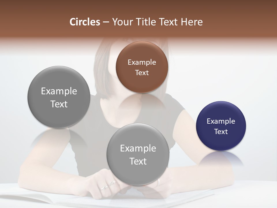 Teen Ponder Consider PowerPoint Template