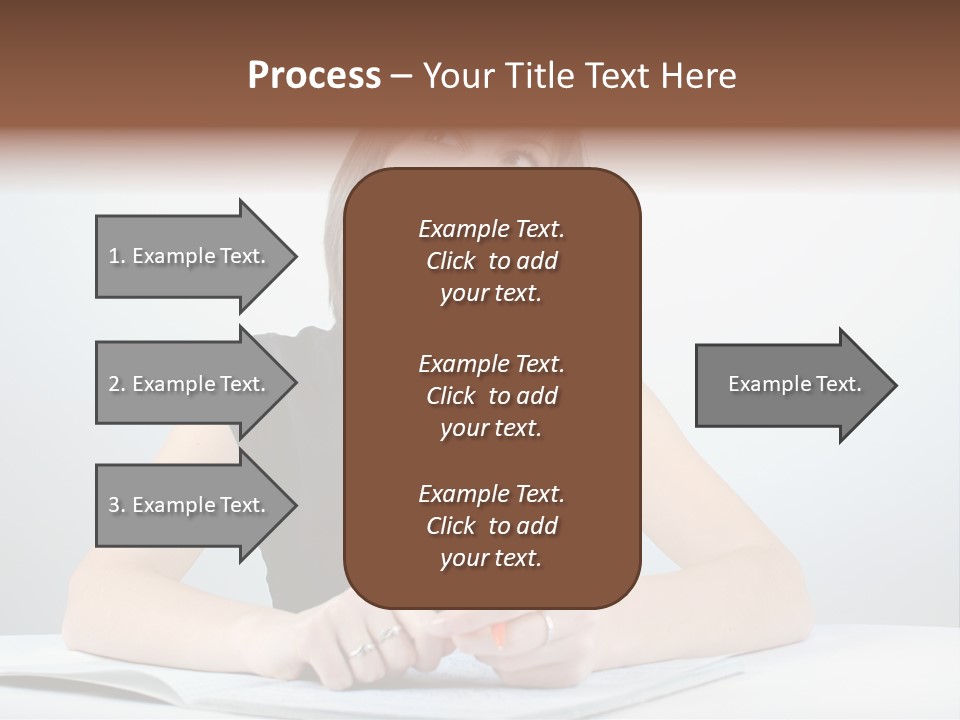 Teen Ponder Consider PowerPoint Template
