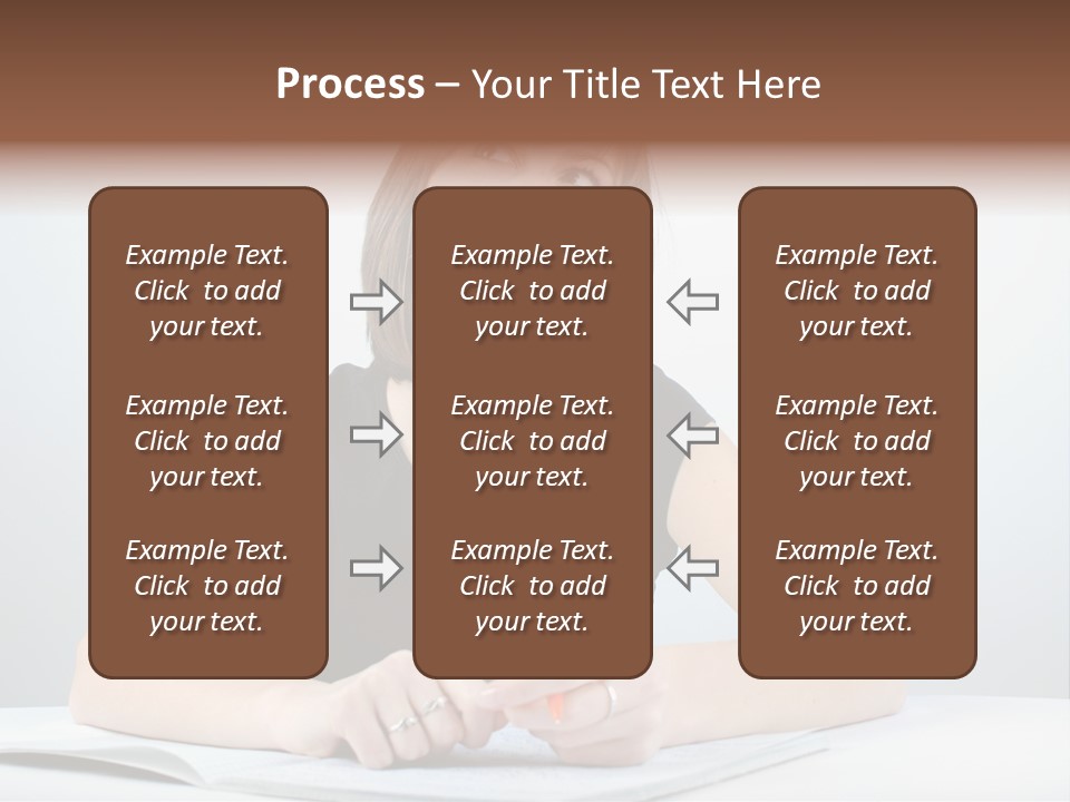 Teen Ponder Consider PowerPoint Template