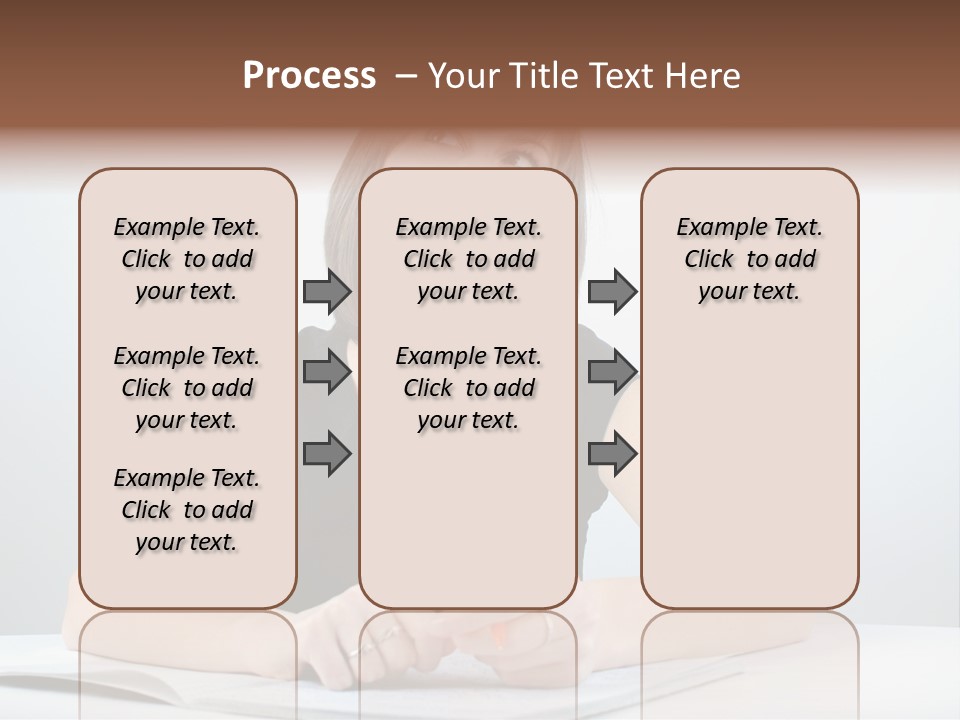 Teen Ponder Consider PowerPoint Template