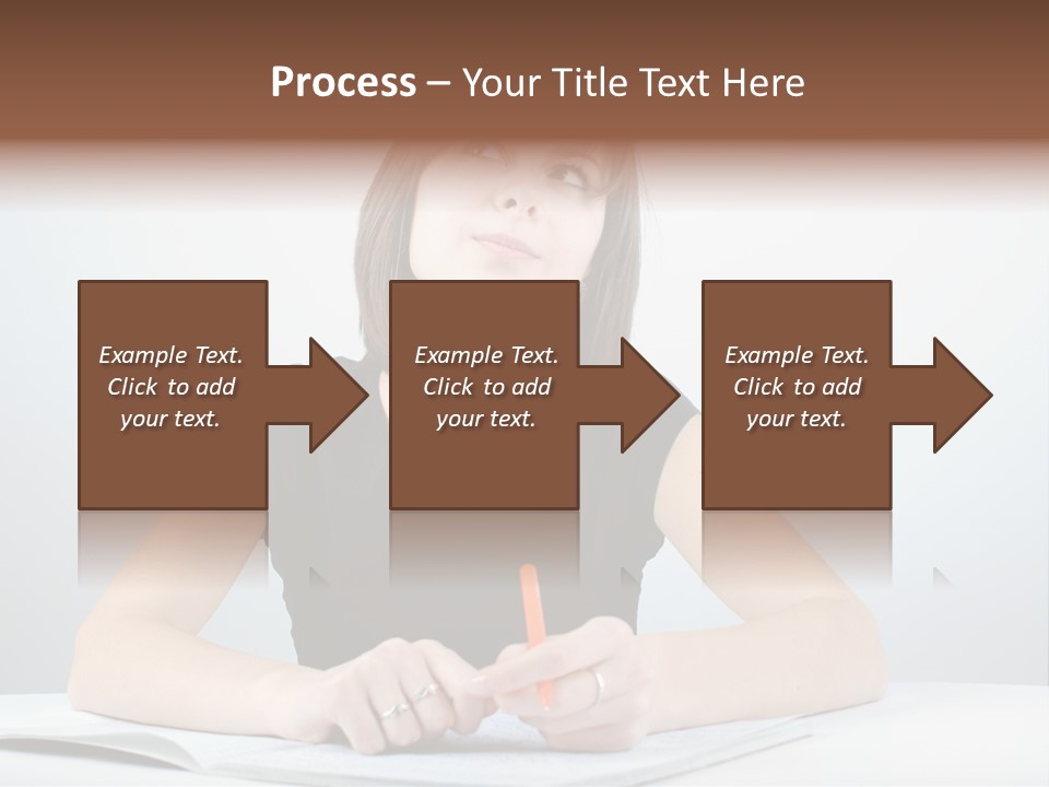 Teen Ponder Consider PowerPoint Template