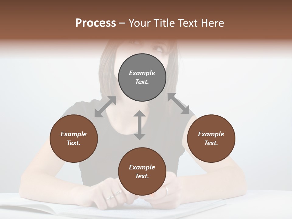 Teen Ponder Consider PowerPoint Template