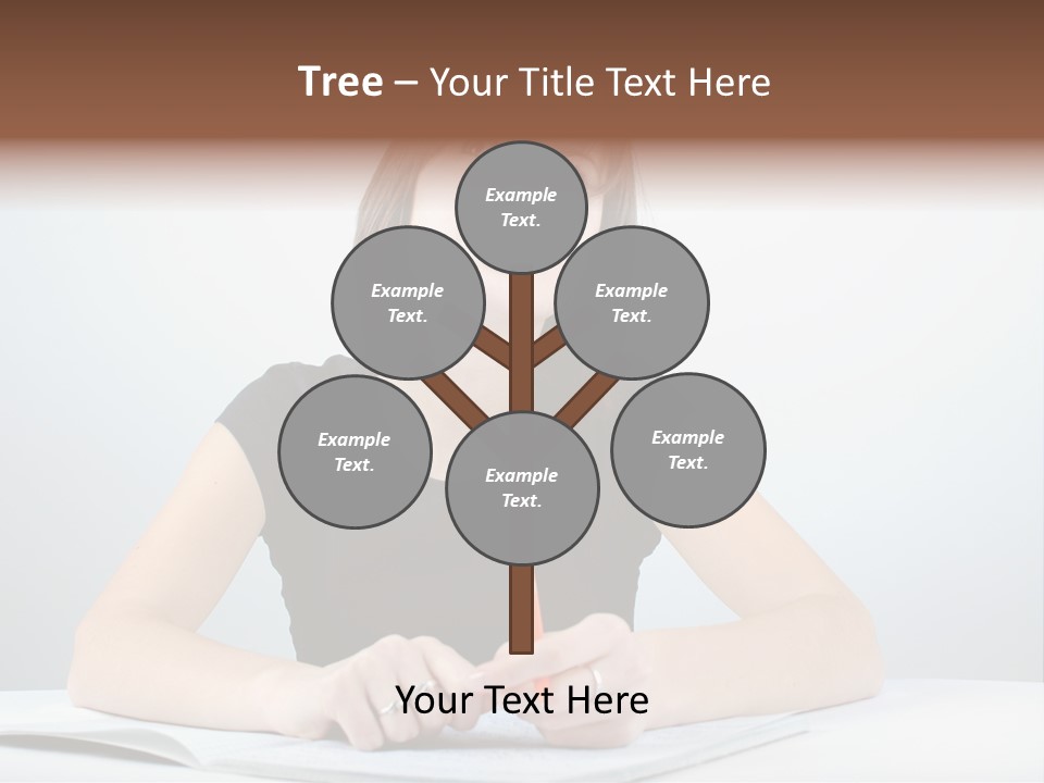 Teen Ponder Consider PowerPoint Template