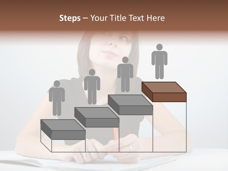 Teen Ponder Consider PowerPoint Template