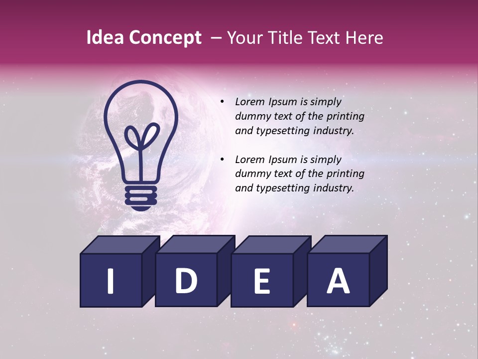 Spacescape Scifi Digital PowerPoint Template