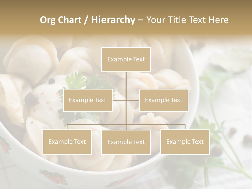 Dinner Parsley Pepper PowerPoint Template