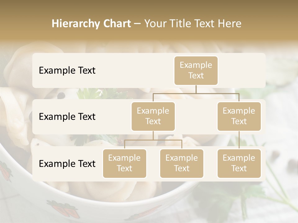 Dinner Parsley Pepper PowerPoint Template
