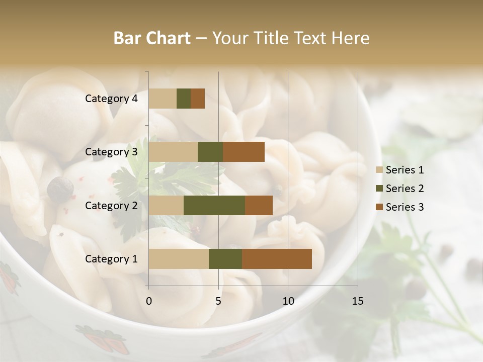 Dinner Parsley Pepper PowerPoint Template