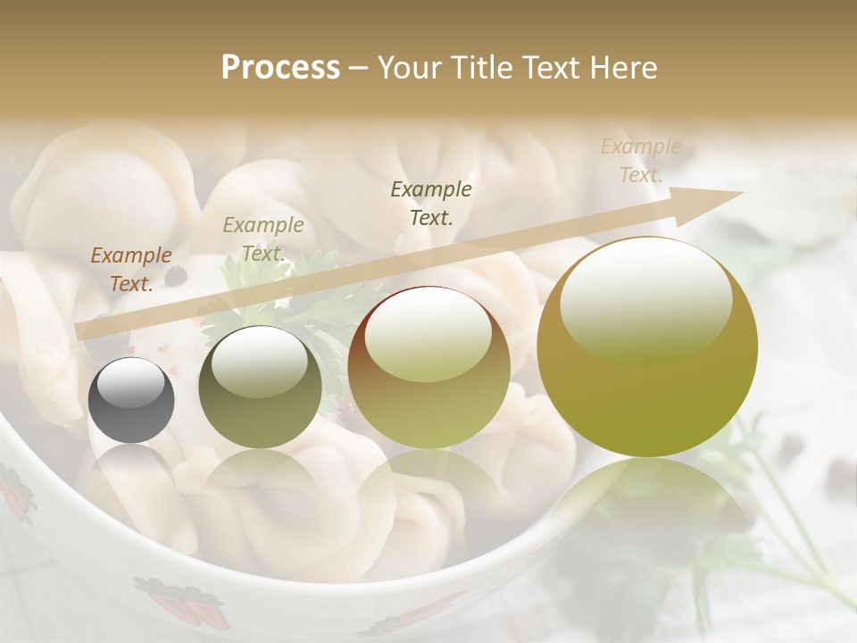 Dinner Parsley Pepper PowerPoint Template