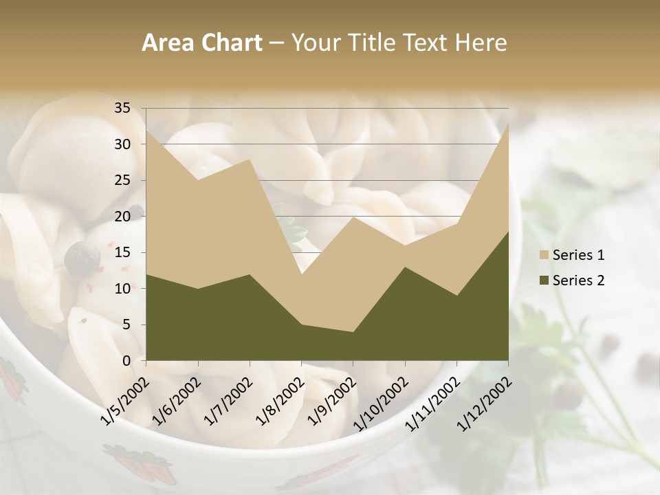 Dinner Parsley Pepper PowerPoint Template