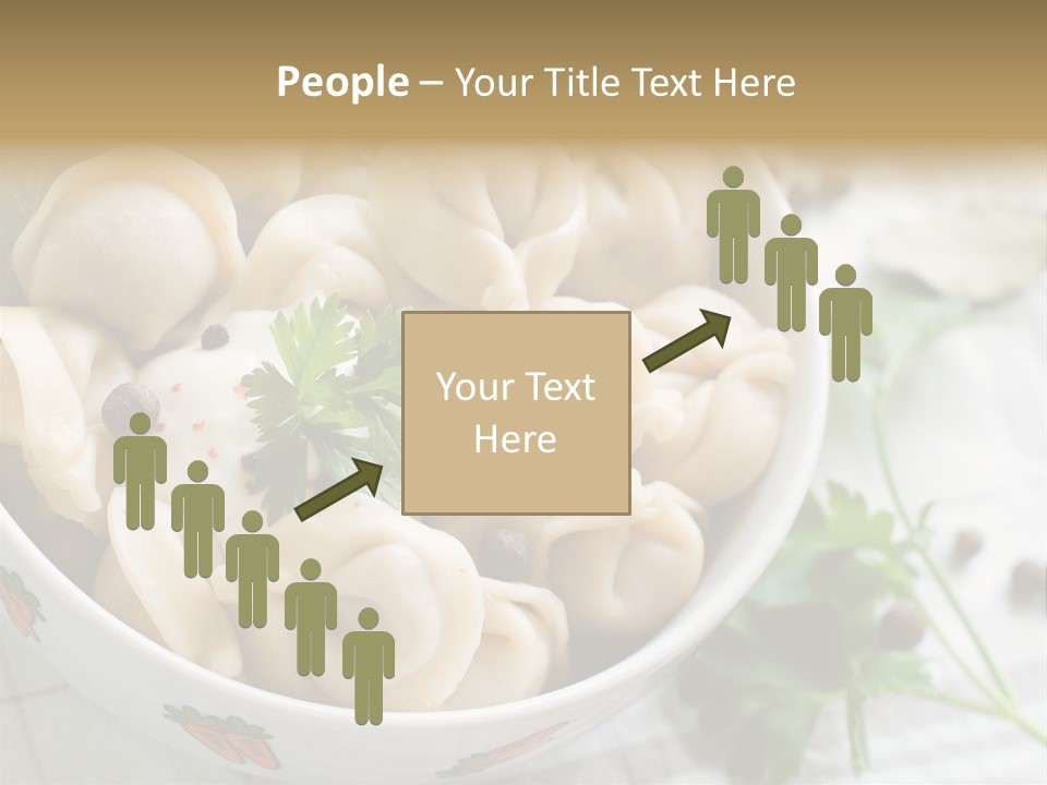 Dinner Parsley Pepper PowerPoint Template