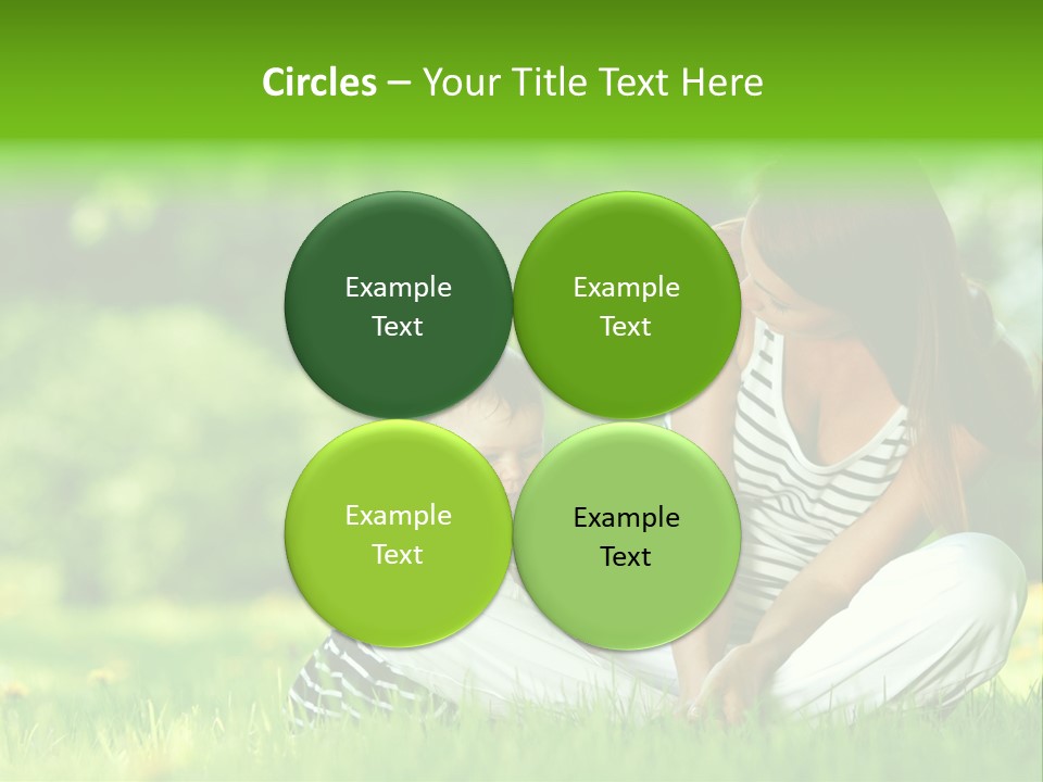 Family Girl Fun PowerPoint Template