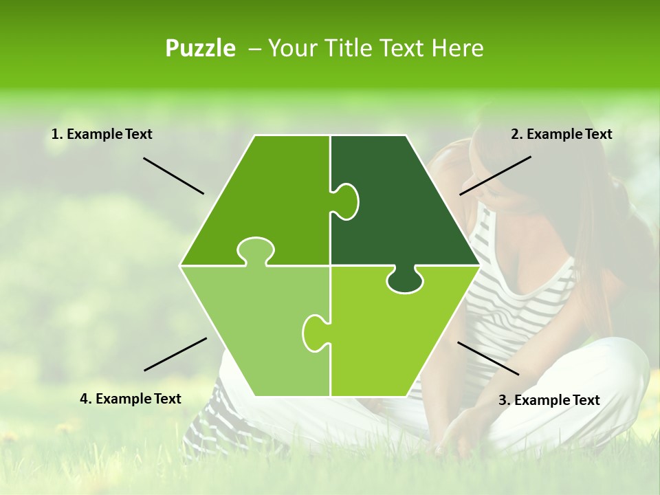 Family Girl Fun PowerPoint Template