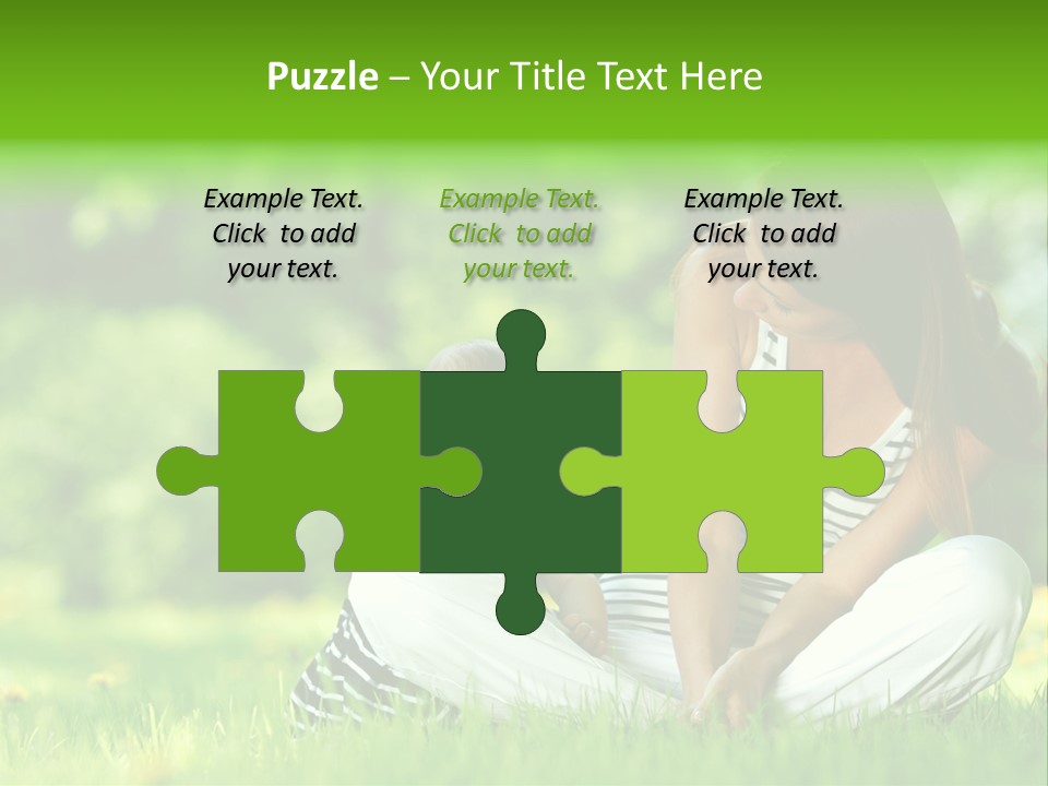 Family Girl Fun PowerPoint Template