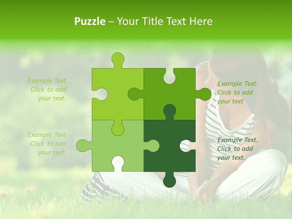 Family Girl Fun PowerPoint Template