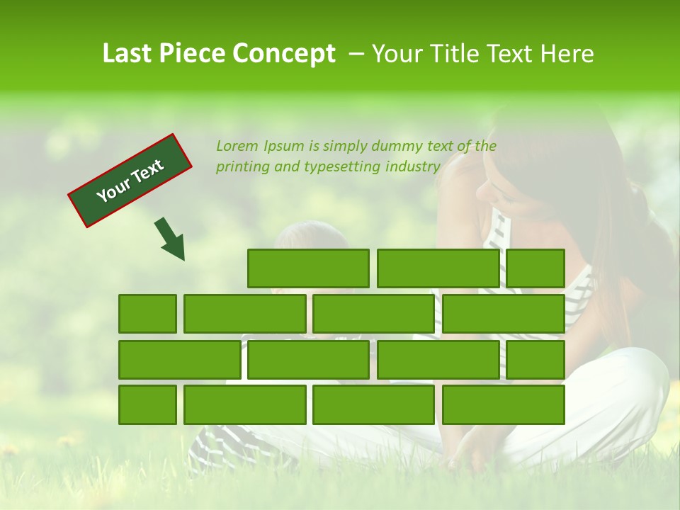 Family Girl Fun PowerPoint Template