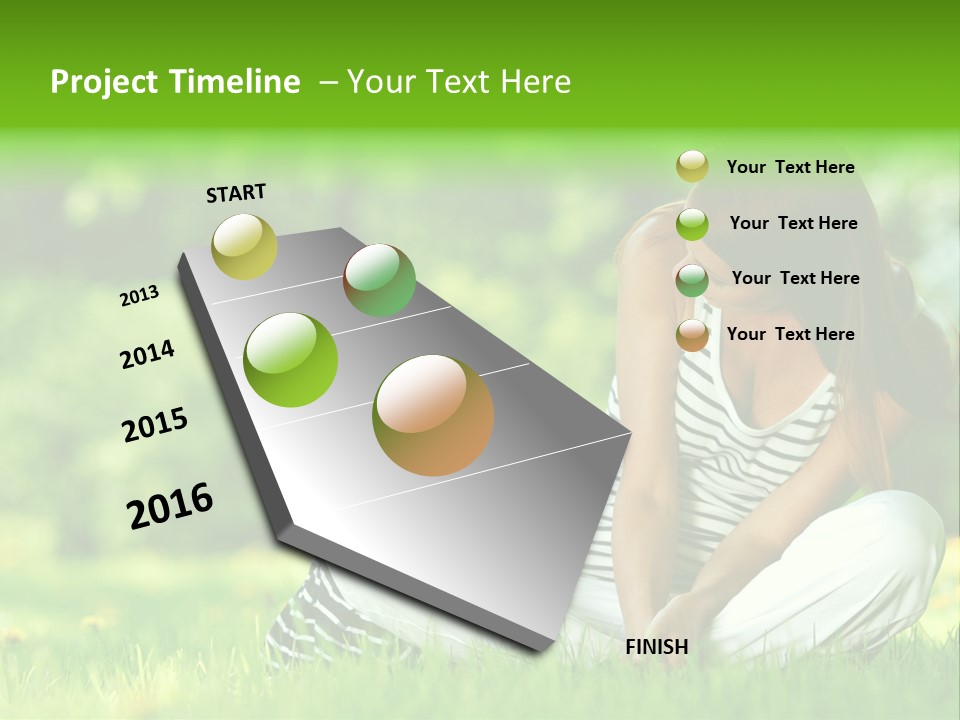 Family Girl Fun PowerPoint Template