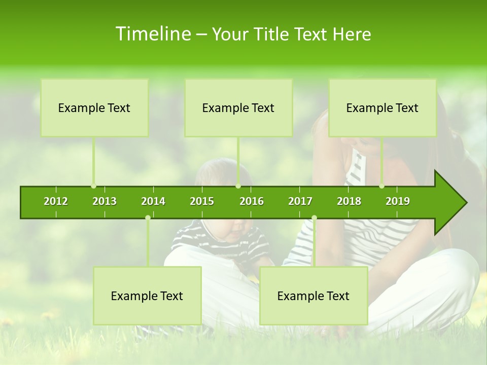 Family Girl Fun PowerPoint Template