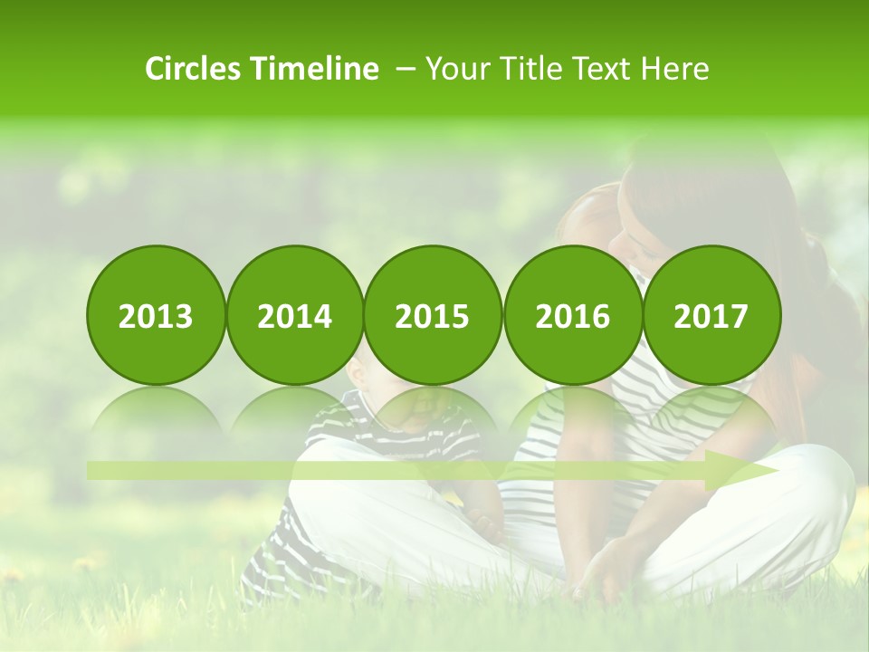 Family Girl Fun PowerPoint Template