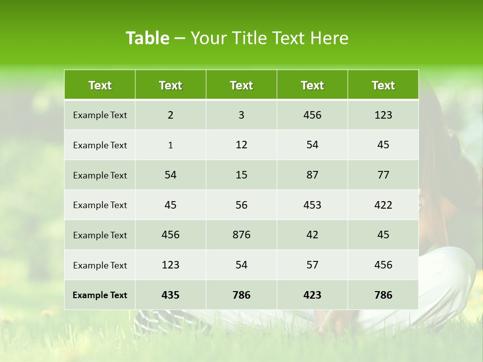 Family Girl Fun PowerPoint Template