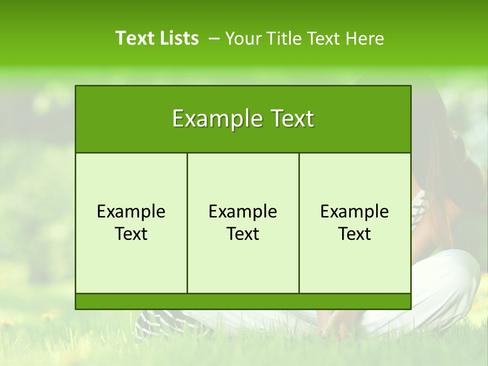 Family Girl Fun PowerPoint Template