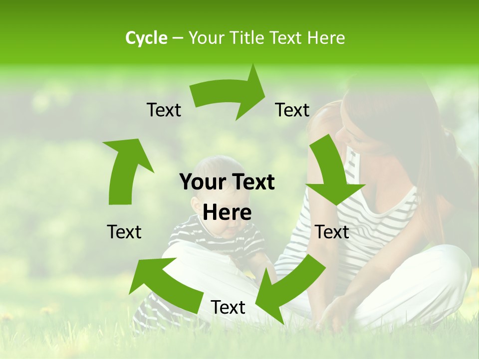 Family Girl Fun PowerPoint Template