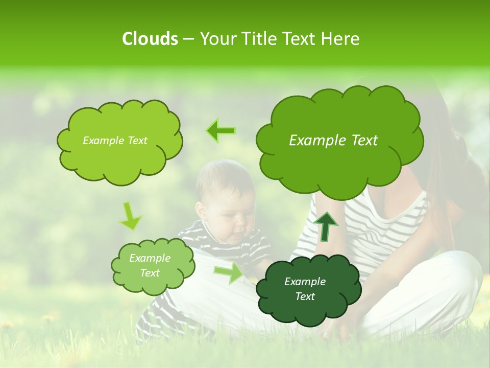 Family Girl Fun PowerPoint Template