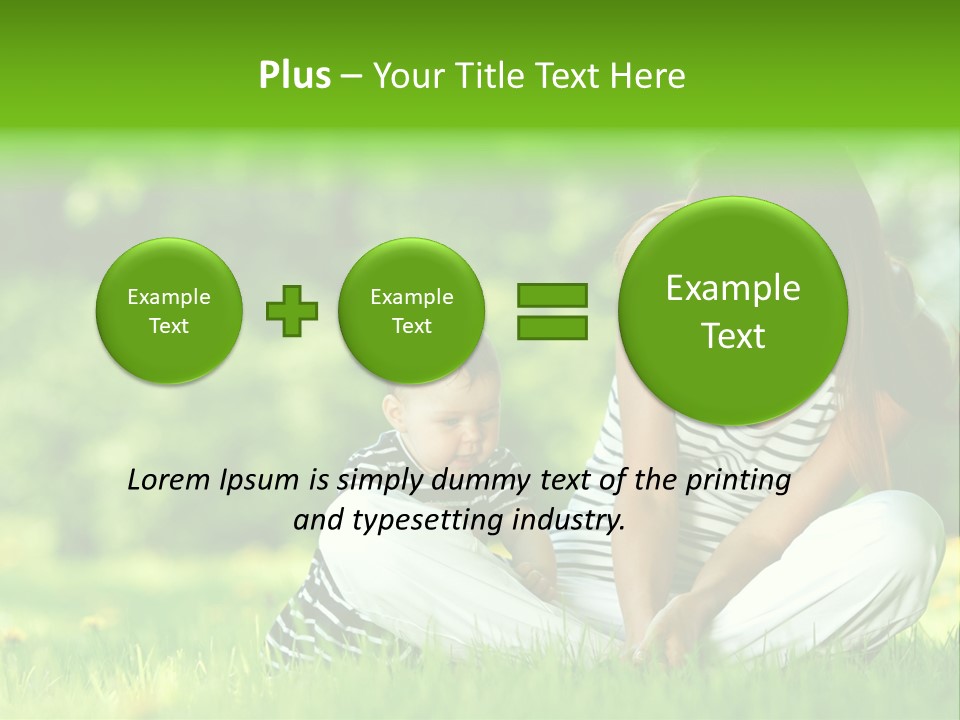 Family Girl Fun PowerPoint Template