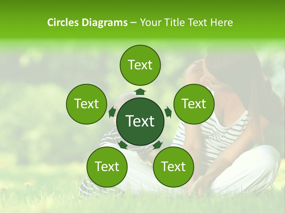 Family Girl Fun PowerPoint Template