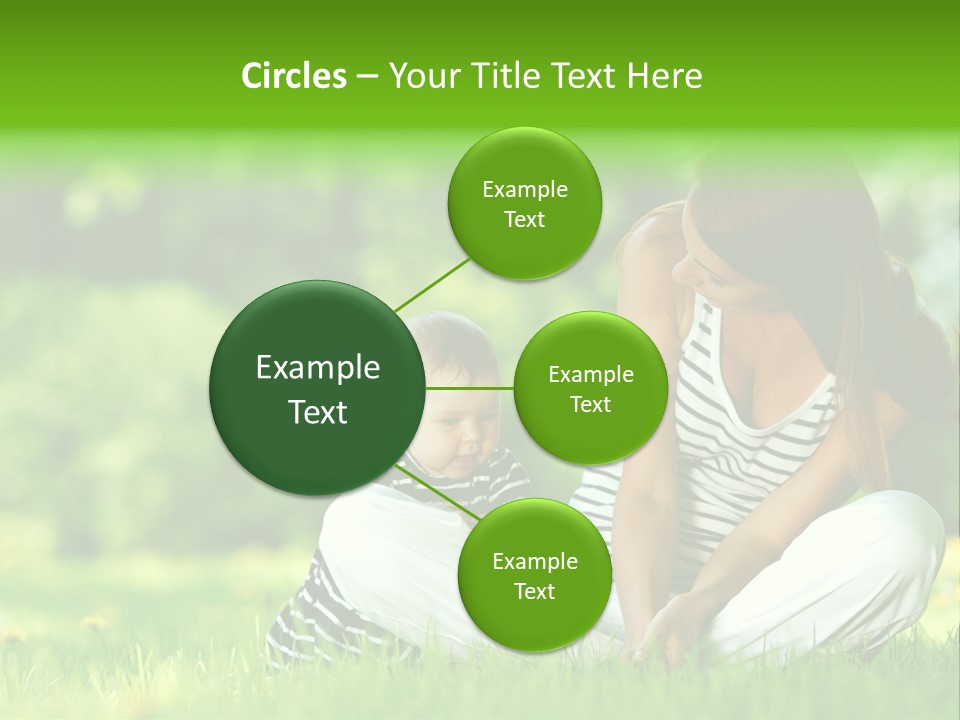 Family Girl Fun PowerPoint Template