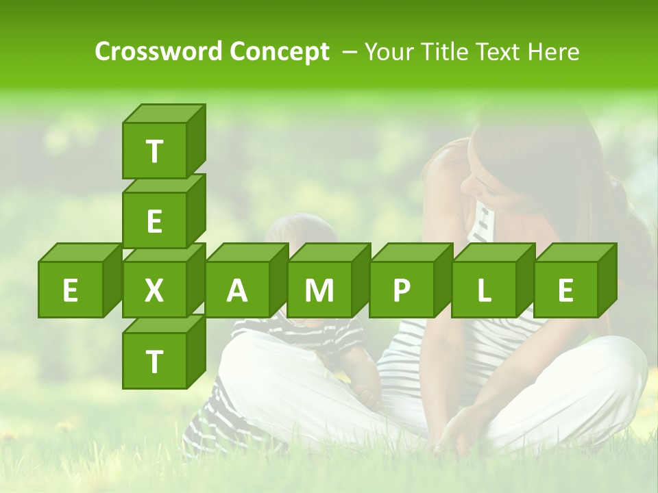 Family Girl Fun PowerPoint Template