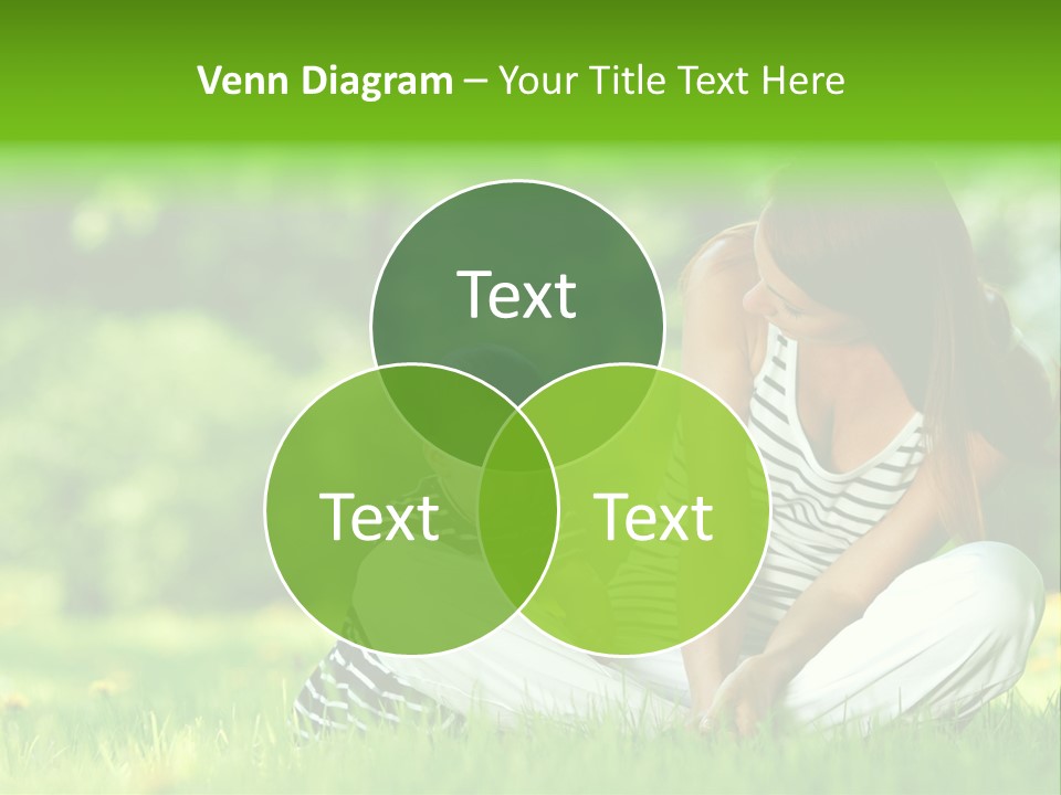 Family Girl Fun PowerPoint Template