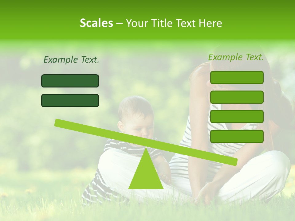 Family Girl Fun PowerPoint Template