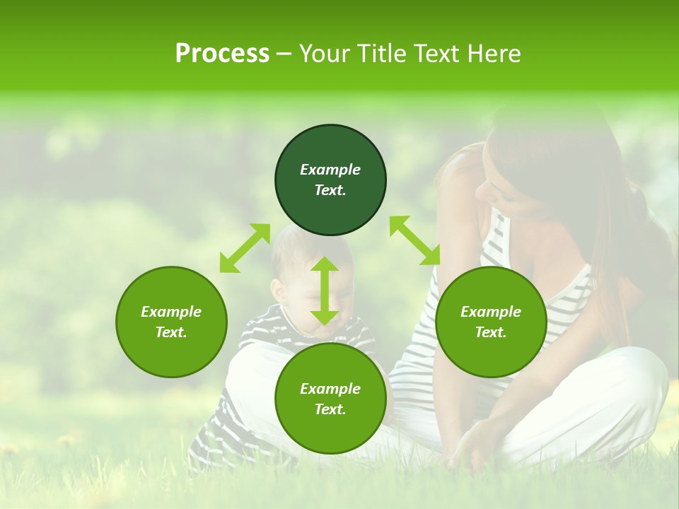 Family Girl Fun PowerPoint Template