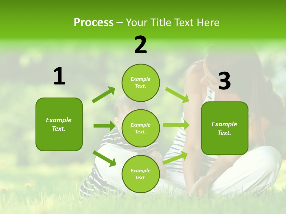 Family Girl Fun PowerPoint Template