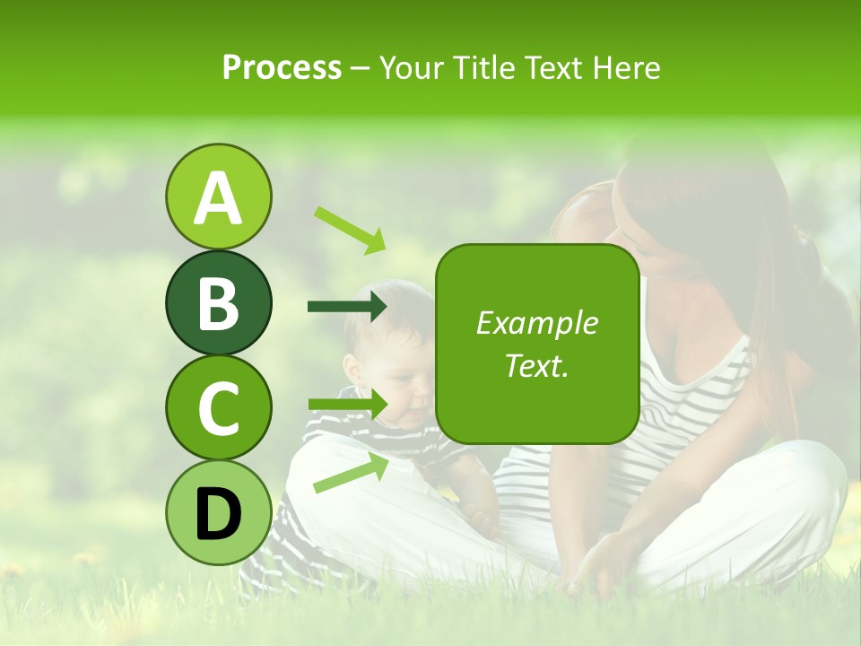 Family Girl Fun PowerPoint Template