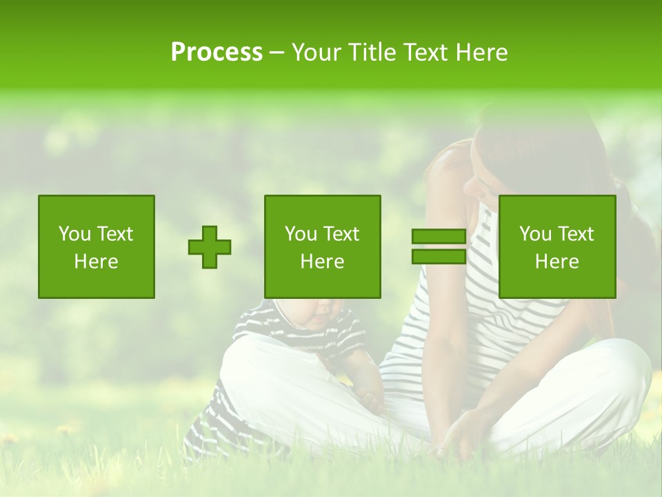 Family Girl Fun PowerPoint Template