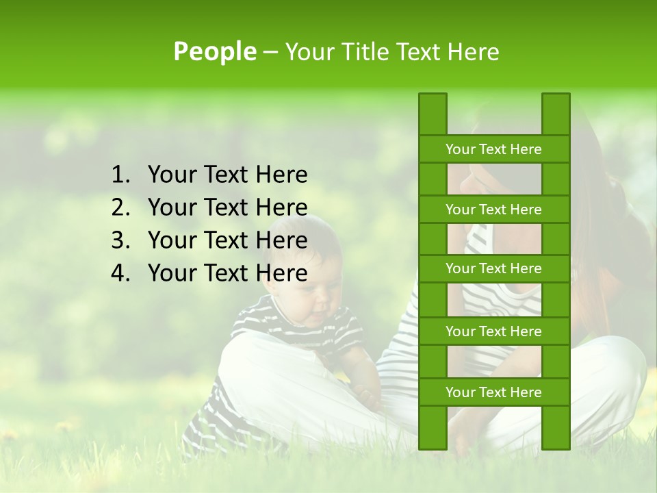 Family Girl Fun PowerPoint Template