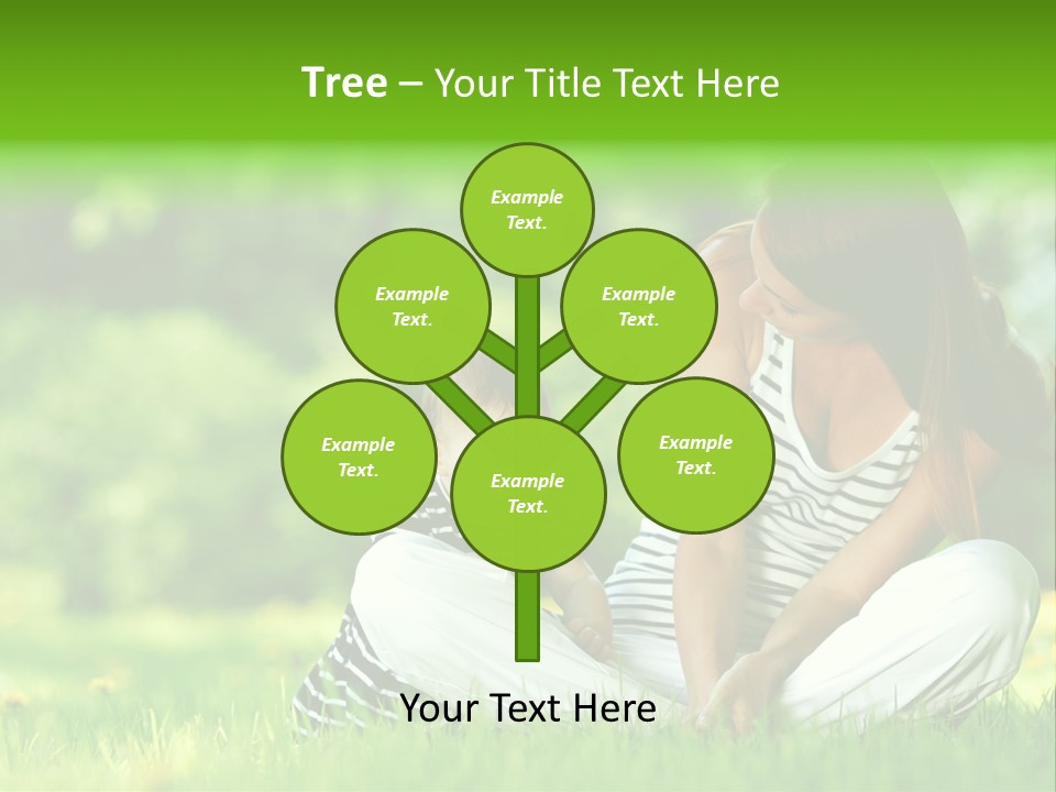 Family Girl Fun PowerPoint Template