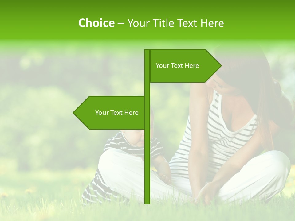 Family Girl Fun PowerPoint Template